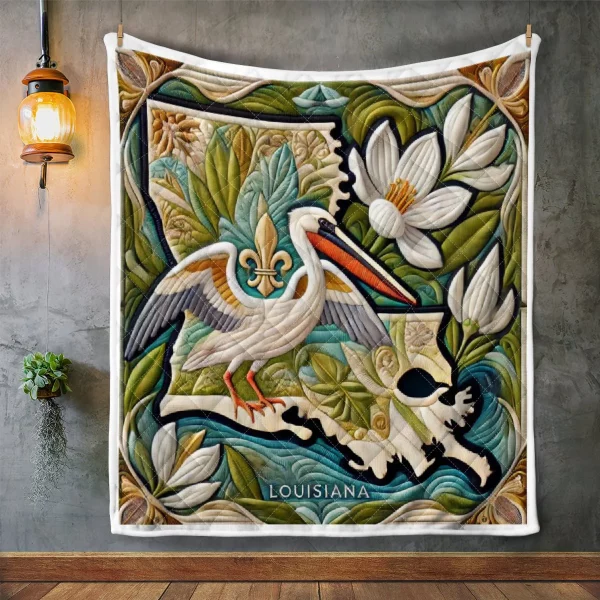 Best Louisiana Design Quilt LA13 - Image 2