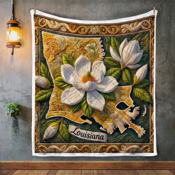 Best Louisiana Design Quilt LA26 - Image 2