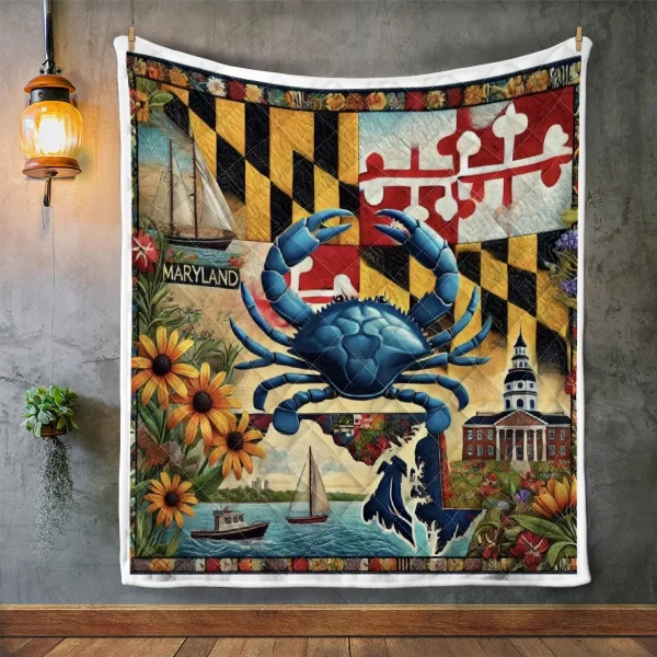 Best Maryland Design Quilt MD77 - Image 2
