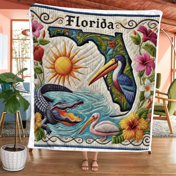 Best Texas Design Quilt FL18 - Image 2