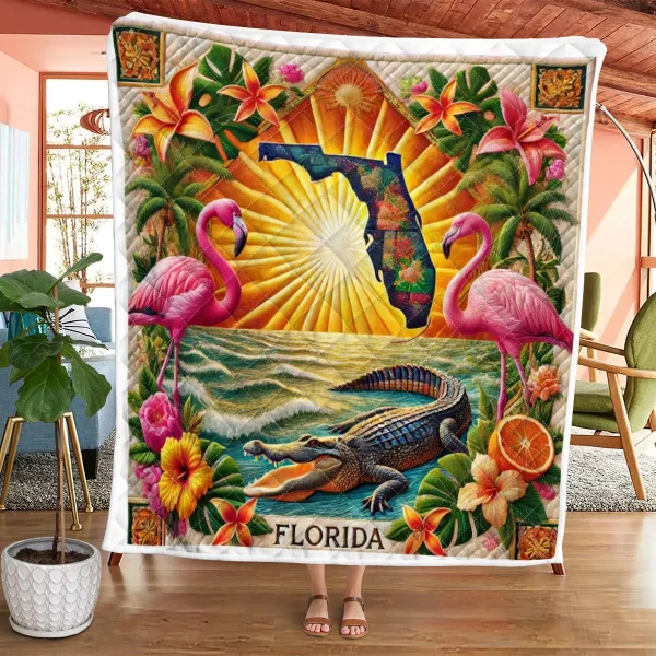 Best Florida Design Quilt FL17 - Image 2