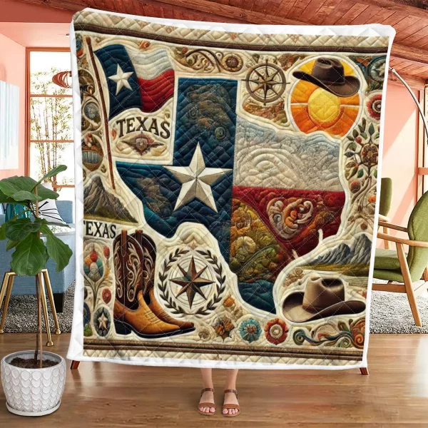 Best Texas Design Quilt TXQ73 - Image 2