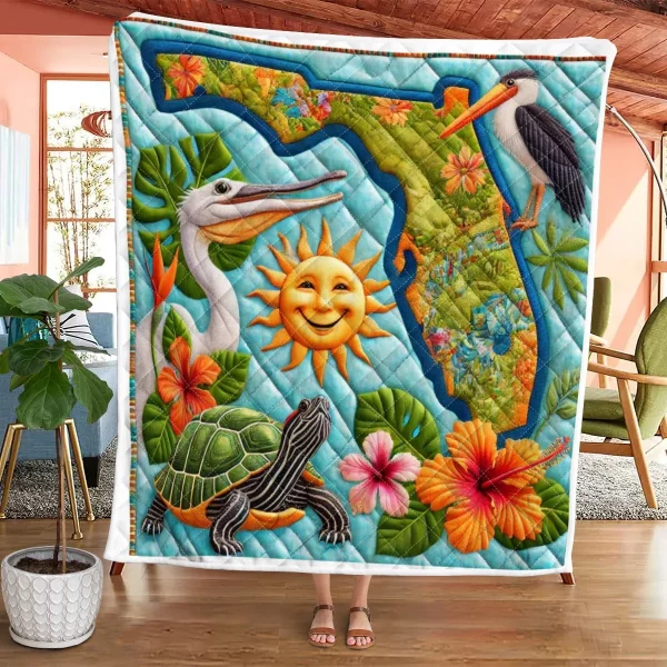 Best Texas Design Quilt FL14 - Image 2