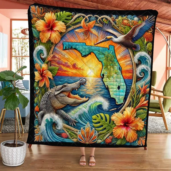 Best Florida Design Quilt FL90 - Image 2