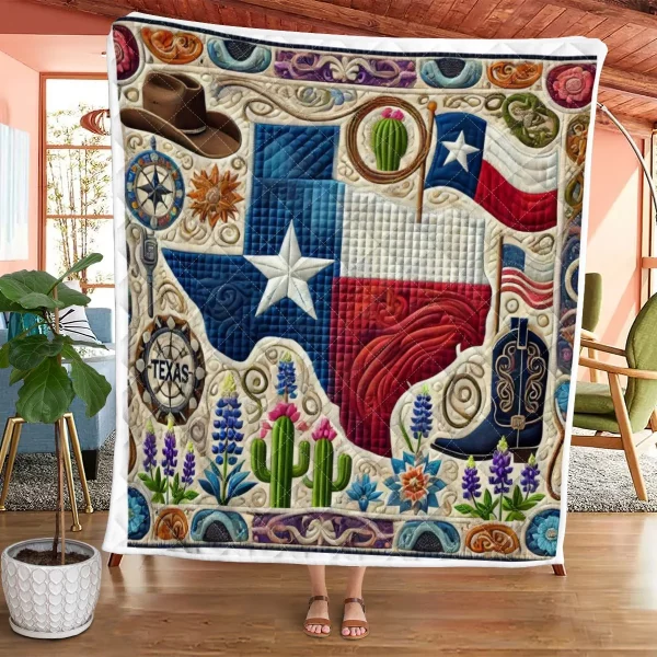 Best Texas Design Quilt TXQ123 - Image 2