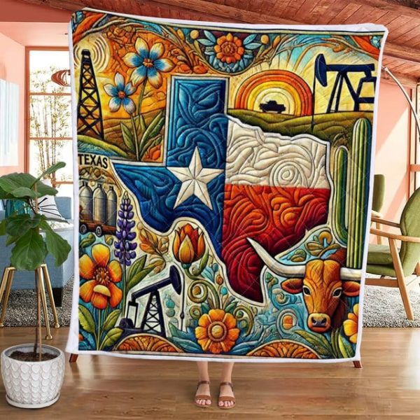 Best Texas Design Quilt TXQ30 - Image 2