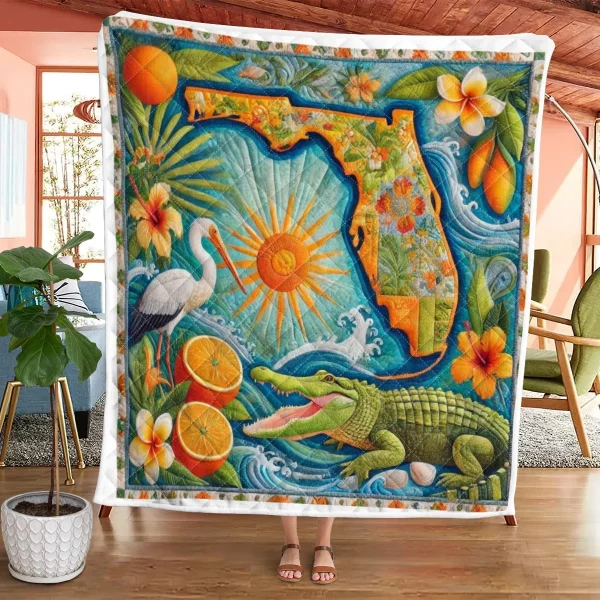 Best Texas Design Quilt FL6 - Image 2