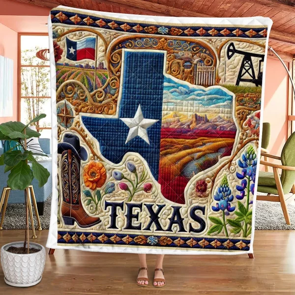 Best Texas Design Quilt TXQ77 - Image 2