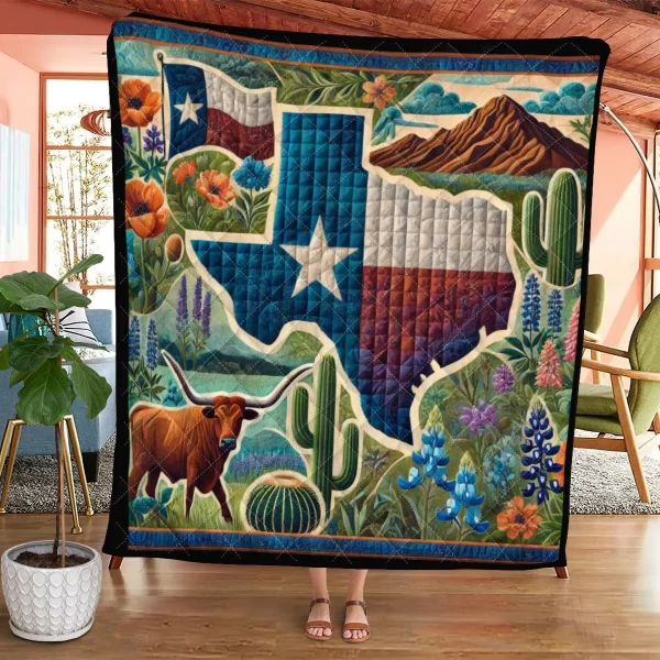 Best Texas Design Quilt TXQ71 - Image 3