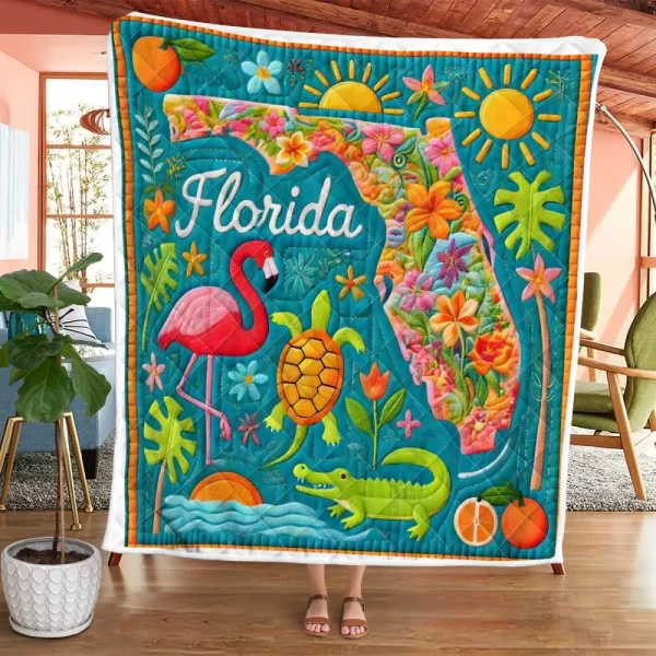 Best Texas Design Quilt FL40 - Image 2