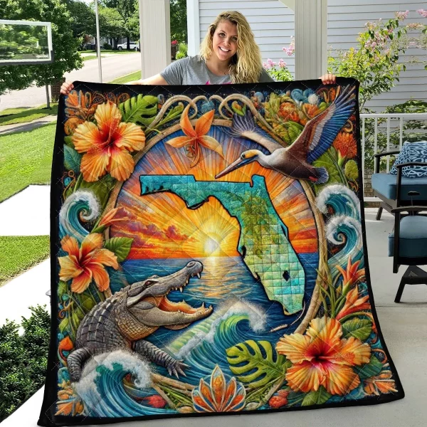 Best Florida Design Quilt FL90