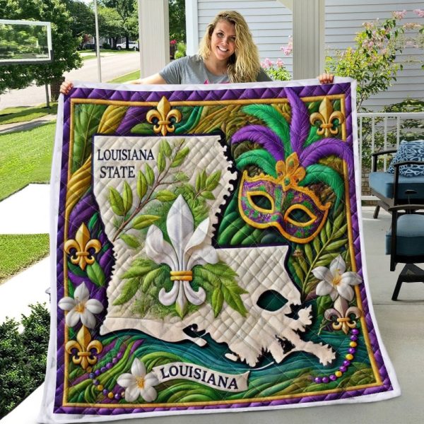 Best Louisiana Design Quilt LA50