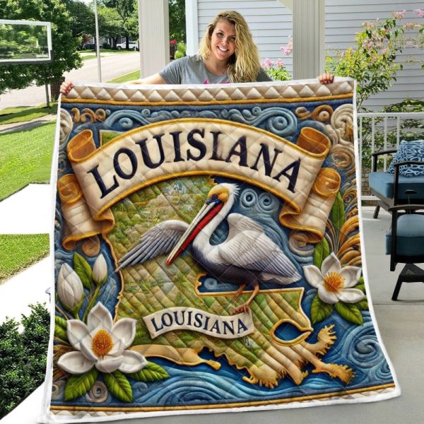 Best Louisiana Design Quilt LA17