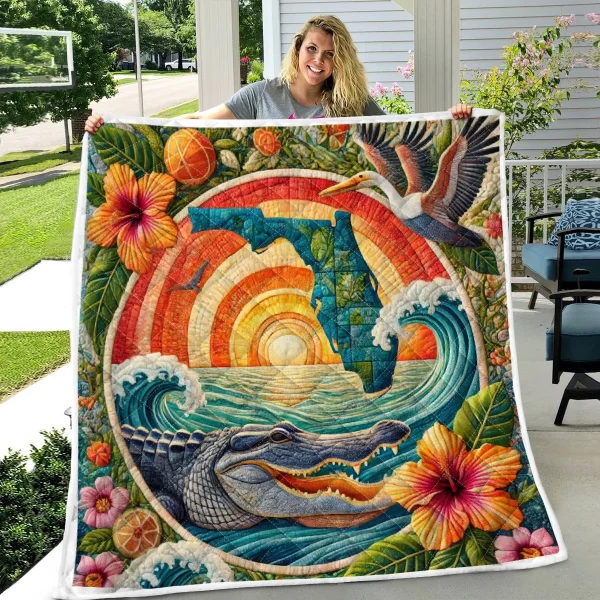 Best Florida Design Quilt FL92