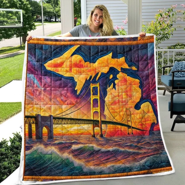Best Michigan Design Quilt MCG28