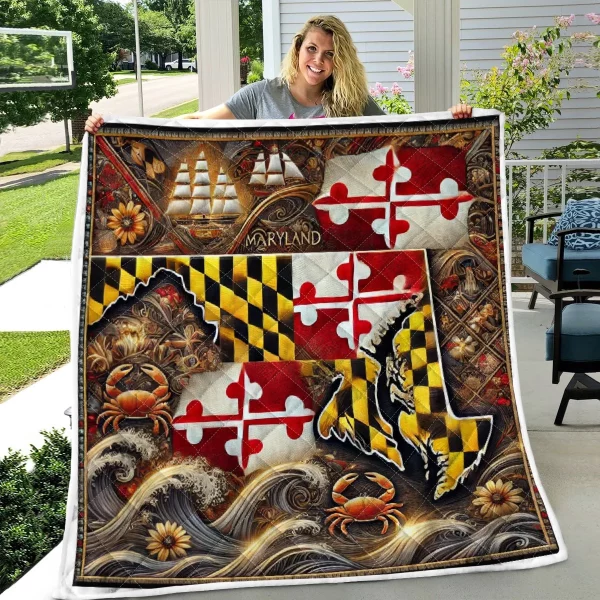 Best Maryland Design Quilt MD37