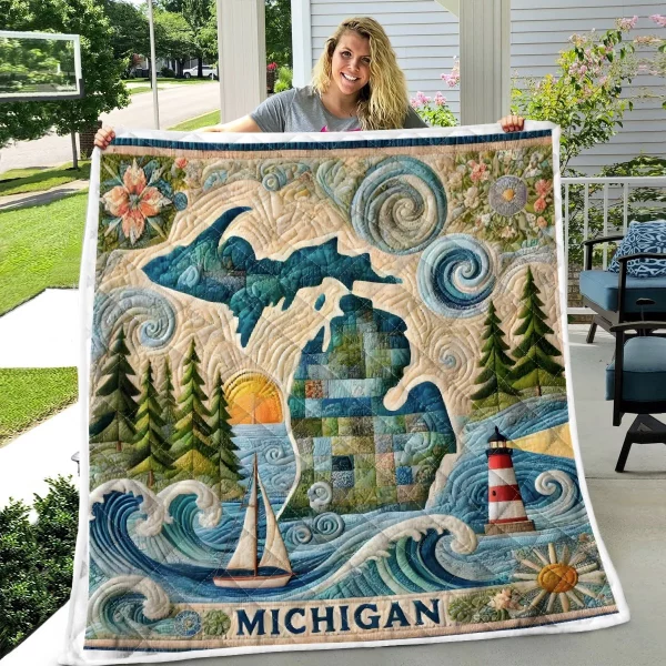 Best Michigan Design Quilt MCG52
