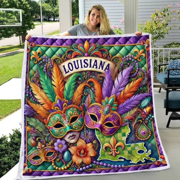 Best Louisiana Design Quilt LA38