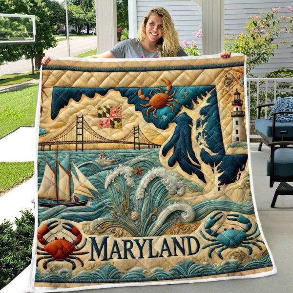 Best Maryland Design Quilt MD46