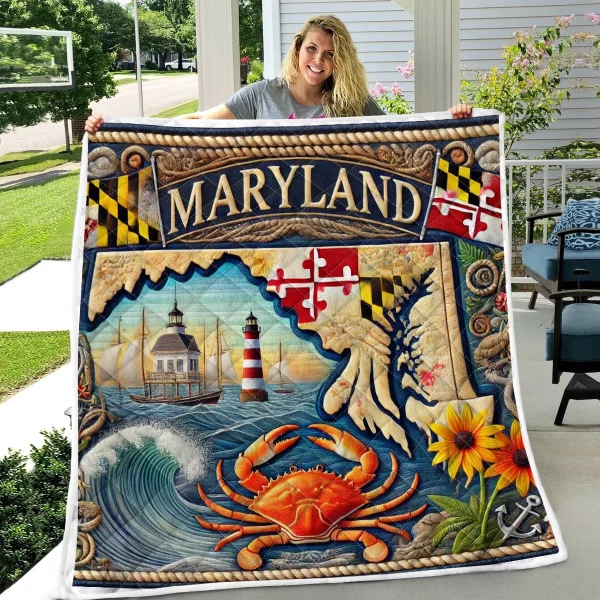 Best Maryland Design Quilt MD34