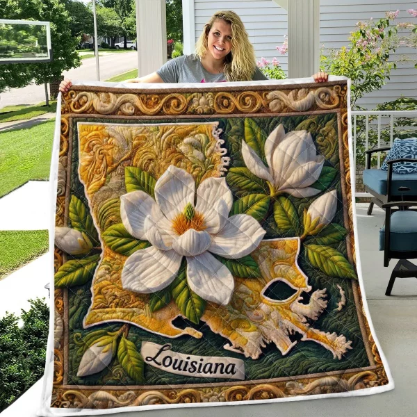 Best Louisiana Design Quilt LA26