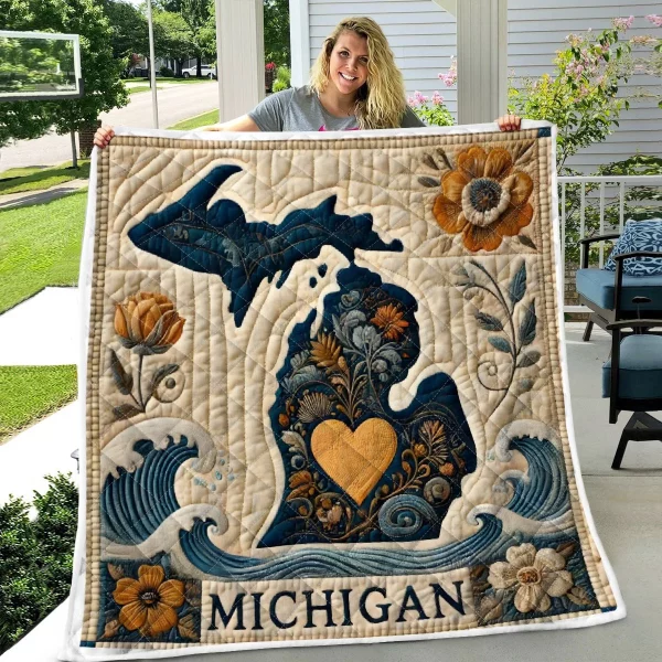 Best Michigan Design Quilt MCG29