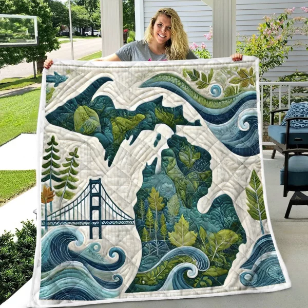 Best Michigan Design Quilt MCG81