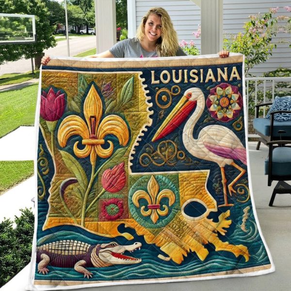 Best Louisiana Design Quilt LA10