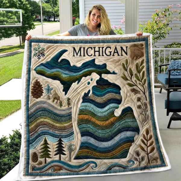 Best Michigan Design Quilt MCG47