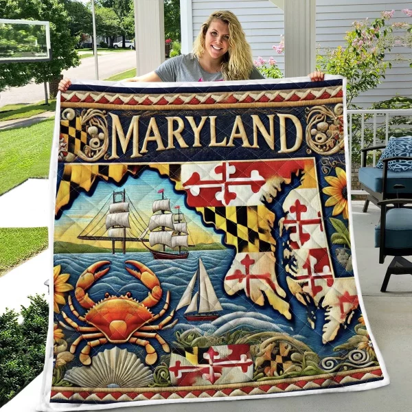 Best Maryland Design Quilt MD35