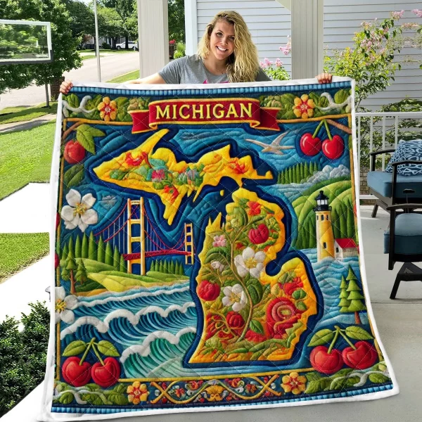 Best Michigan Design Quilt MCG24