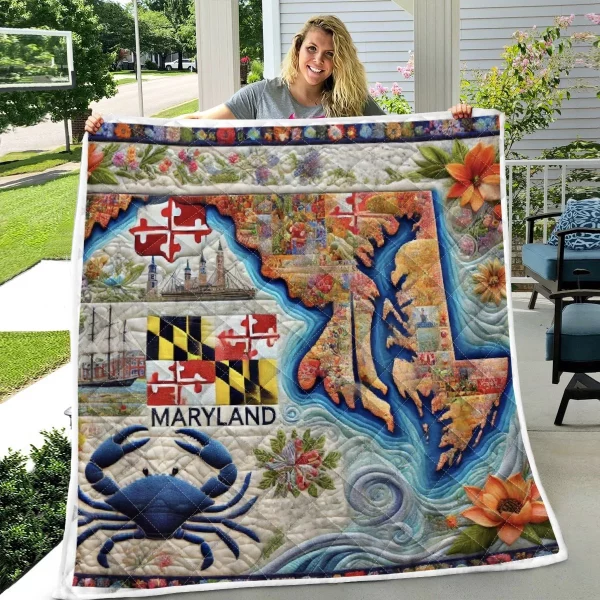 Best Maryland Design Quilt MD28