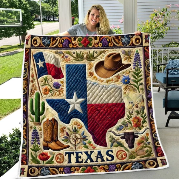 Best Texas Design Quilt TXQ141