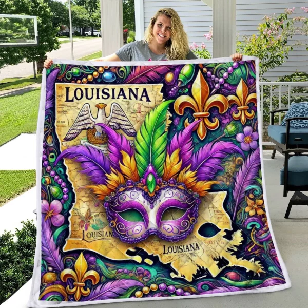 Best Louisiana Design Quilt LA58