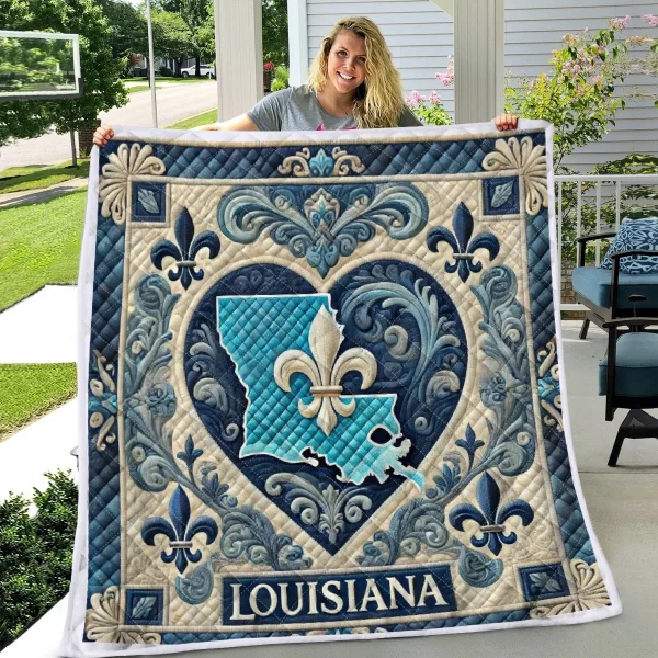 Best Louisiana Design Quilt LA06