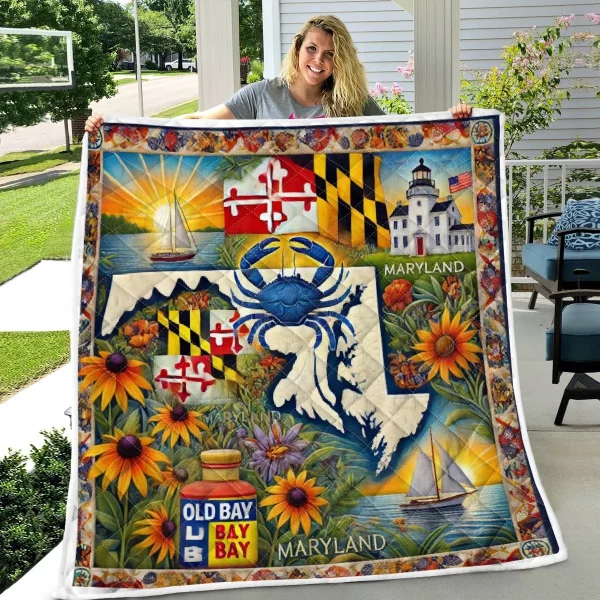 Best Maryland Design Quilt MD86
