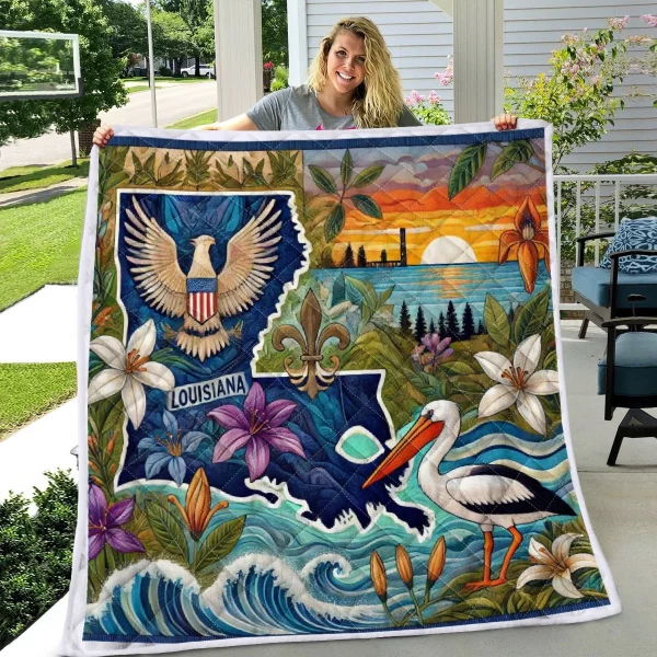 Best Louisiana Design Quilt LA31