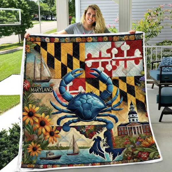 Best Maryland Design Quilt MD77