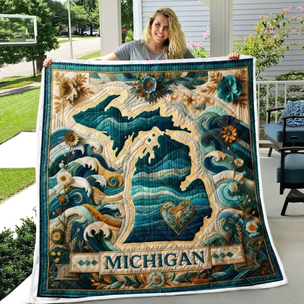 Best Michigan Design Quilt MCG23