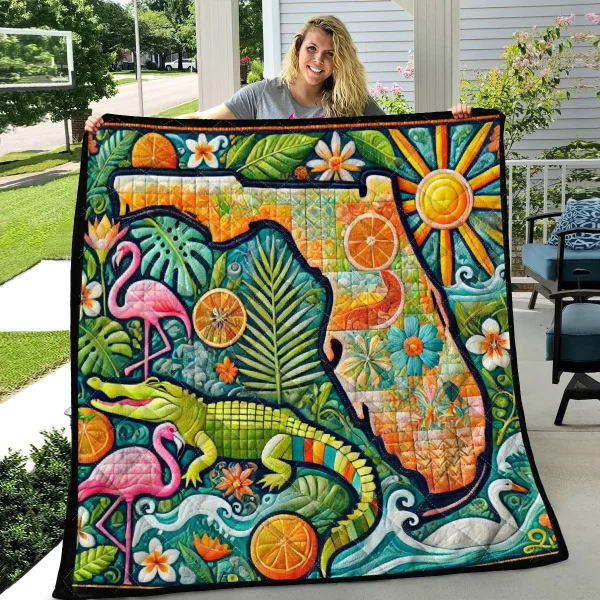 Best Texas Design Quilt FL8