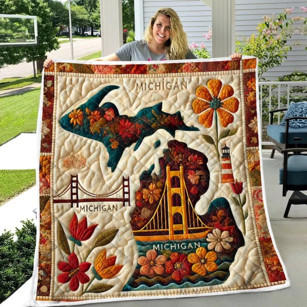 Best Michigan Design Quilt MCG30