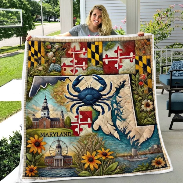 Best Maryland Design Quilt MD79