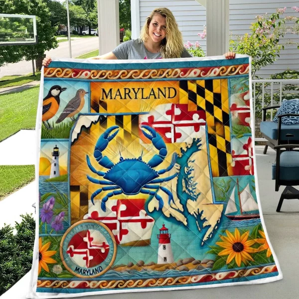 Best Maryland Design Quilt MD87