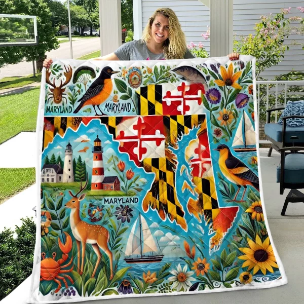 Best Maryland Design Quilt MD5