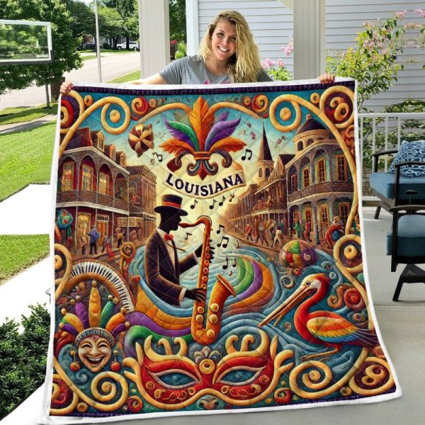 Best Louisiana Design Quilt LA09