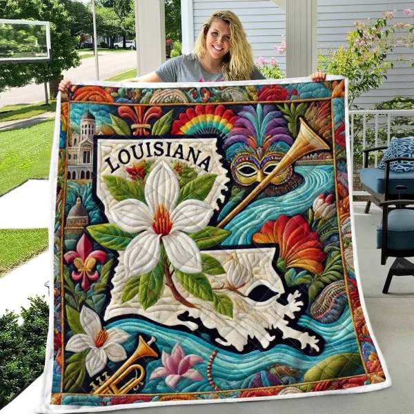 Best Louisiana Design Quilt LA11