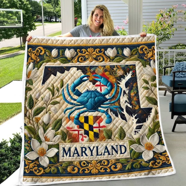 Best Maryland Design Quilt MD40