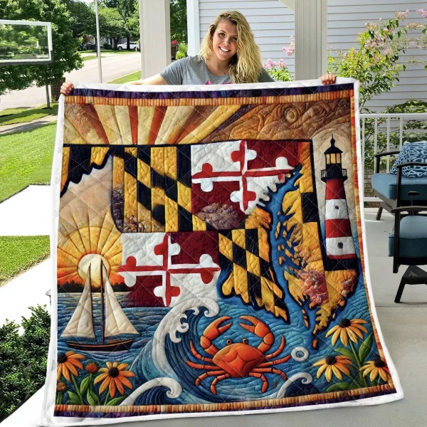 Best Maryland Design Quilt MD12