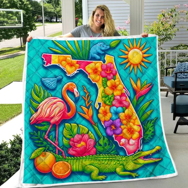 Best Florida Design Quilt FL100