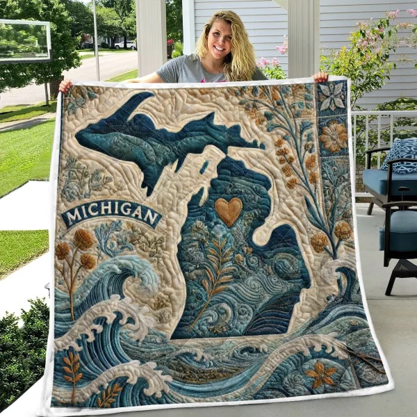 Best Michigan Design Quilt MCG40